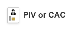 PIV or CAC Login